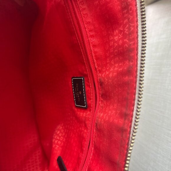 Kate Spade Rachelle Berkeley Lane Tote Large Handbag Cream & Black - Picture 8 of 10